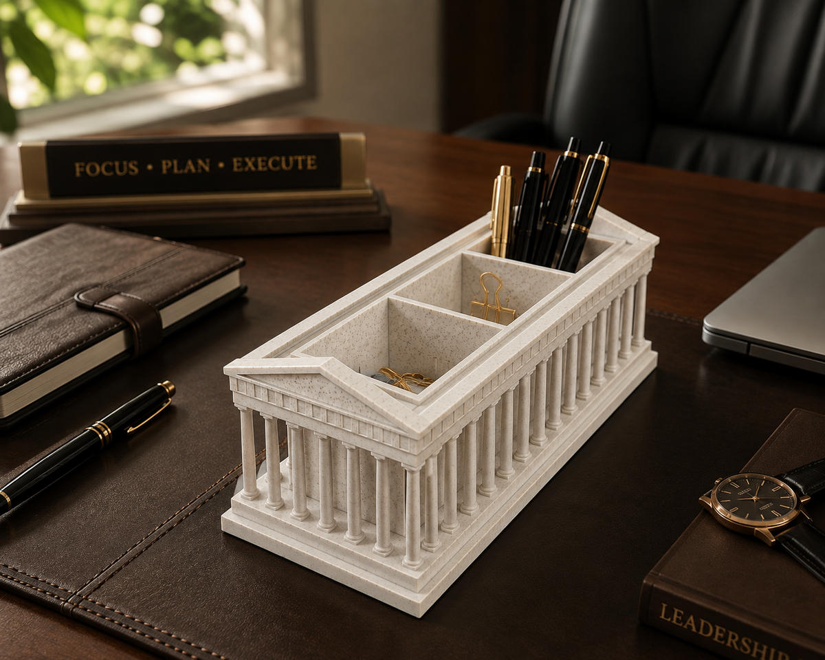 Parthenon Pen Holder