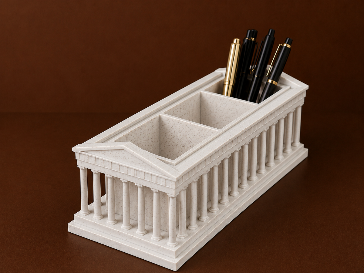 Parthenon Pen Holder