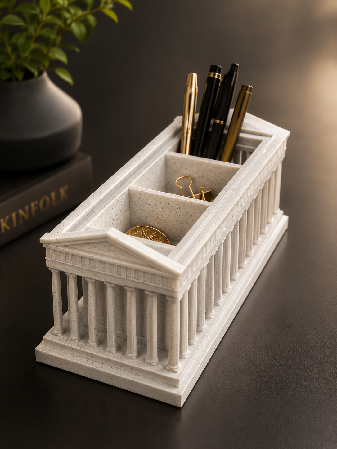 Parthenon Pen Holder